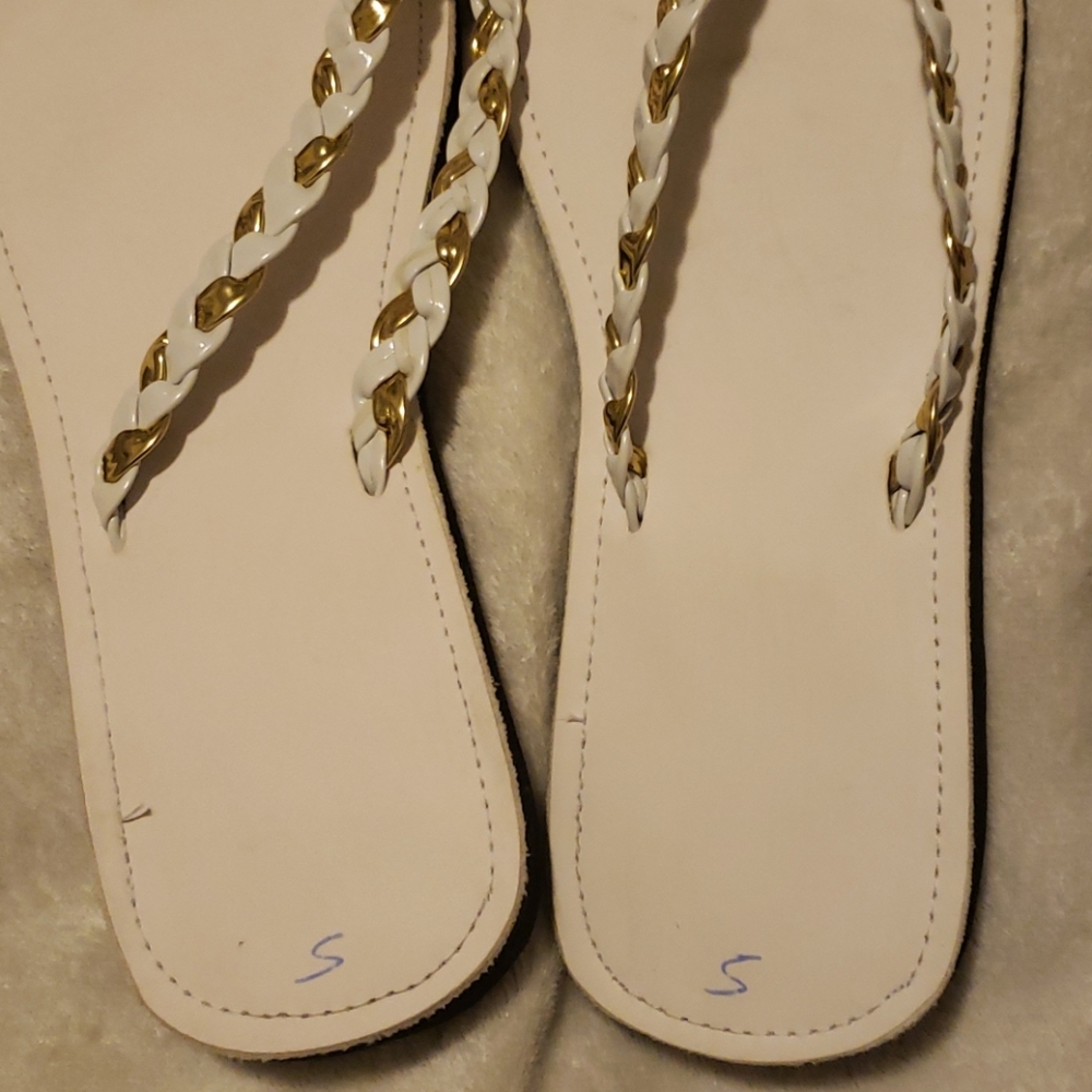 White gold sandals new - Picture 4 of 4